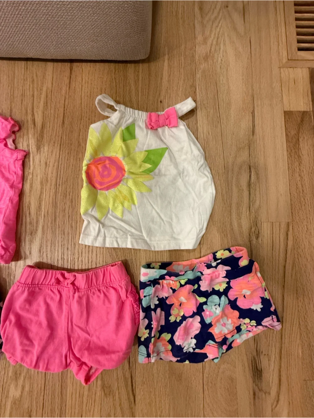Jumping Beans mix and match Tank Tops and Skorts sets